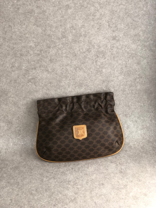 CELINE  Pouch Brown Vintage vhy7wu
