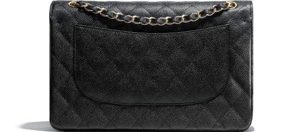 Chanel Large Jumbo Classic HandBag Black