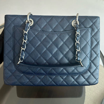 *Like New* Caviar GST Grand Shopping Tote Dark Blue No 19