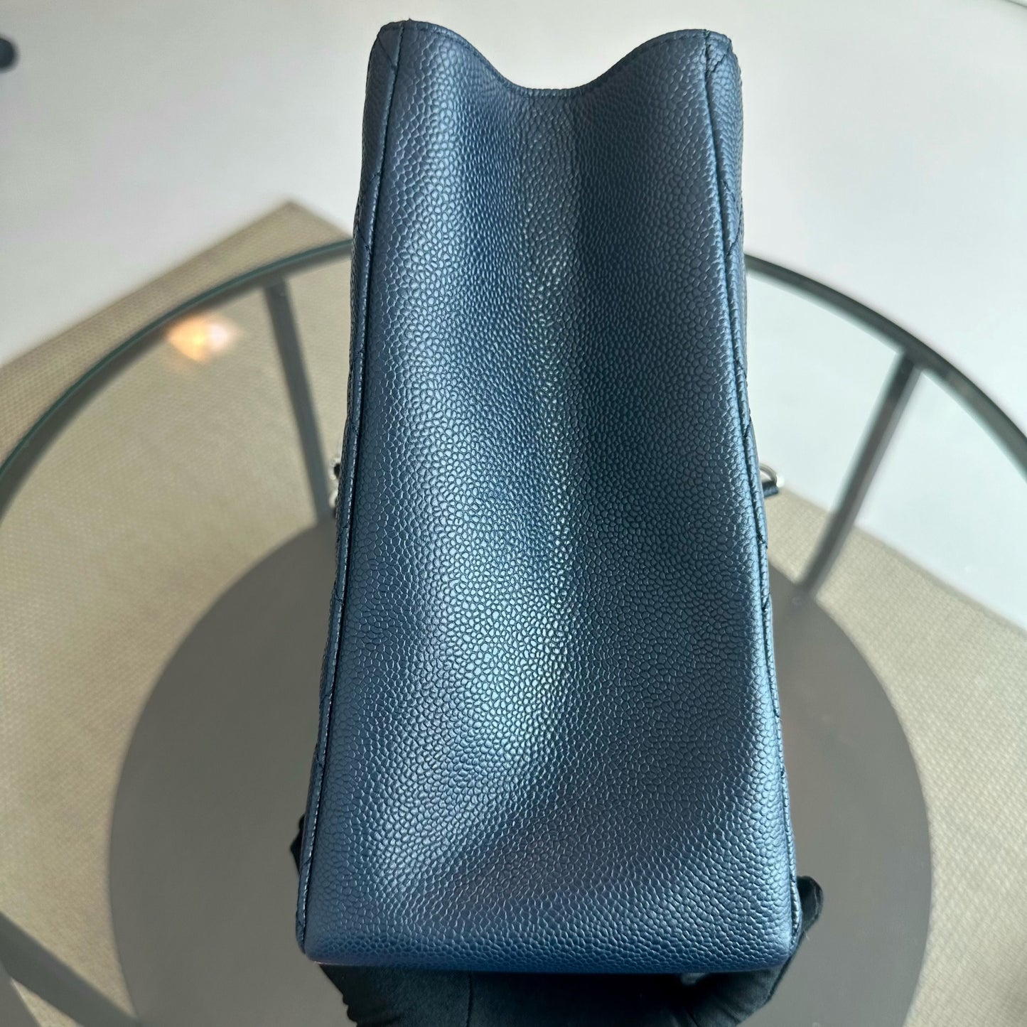 *Like New* Caviar GST Grand Shopping Tote Dark Blue No 19