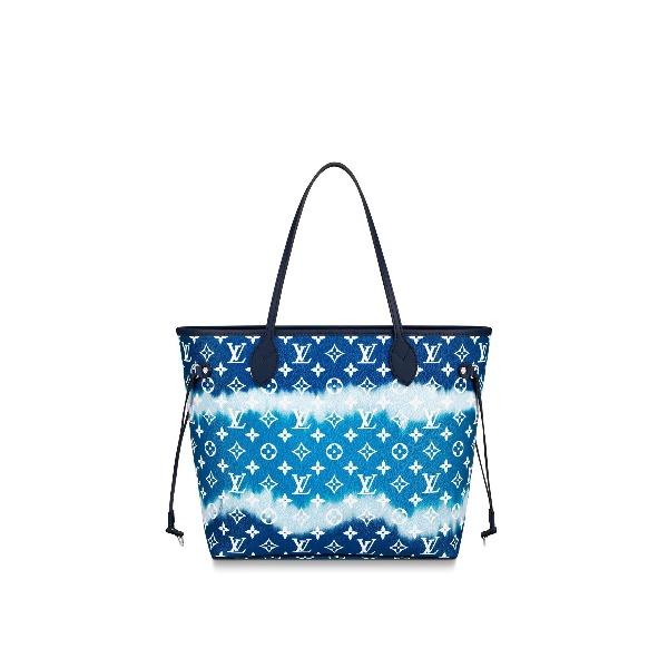 LV Escale Neverfull MM Bleu