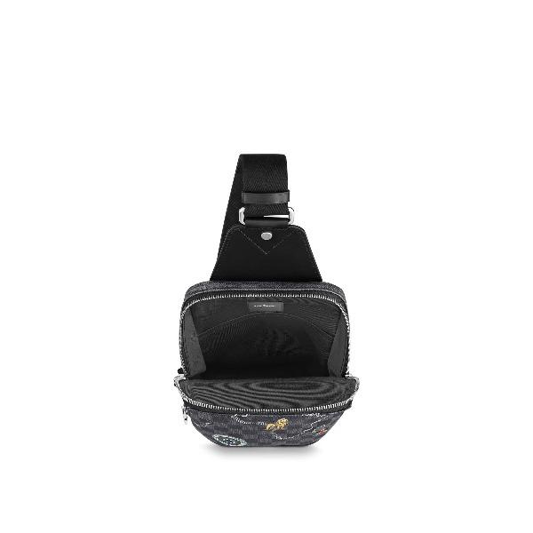 LV Avenue Sling Bag Damier Graphite Maps of the Renaissance