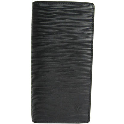 LV Circle signature Brazza Wallet Epi Leather Noir