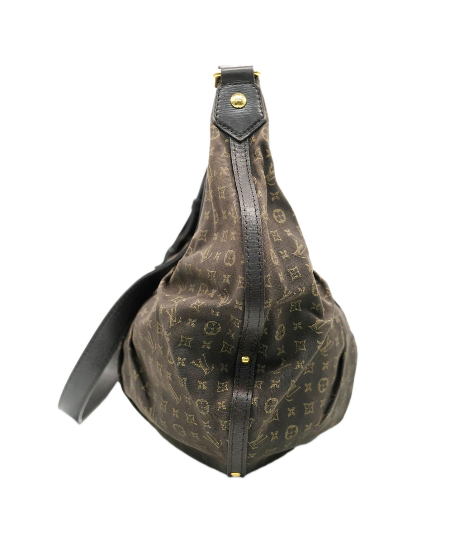 Louis Vuitton 2011 Brown Mini Lin Monogram Rhapsody MM Shoulder Bag DBXS2403