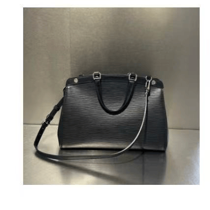 Louis Vuitton Black leather bag AKC0551