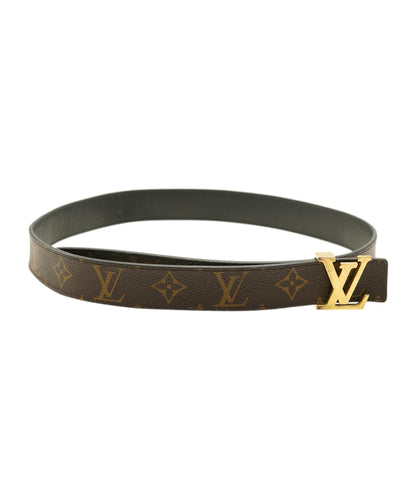 Louis Vuitton Brown Monogram Canvas & Leather LV Pyramide Belt ALC2310