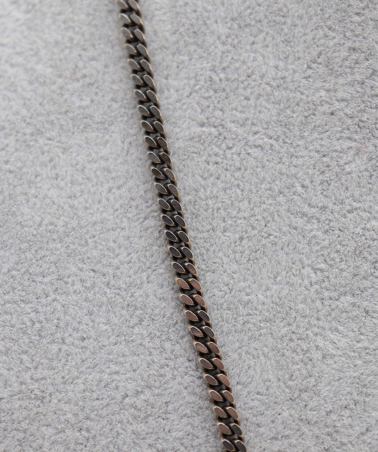 Louis Vuitton LV Wood Necklace Metal Silver MP2818 LV Auth 97978 DXBS3287
