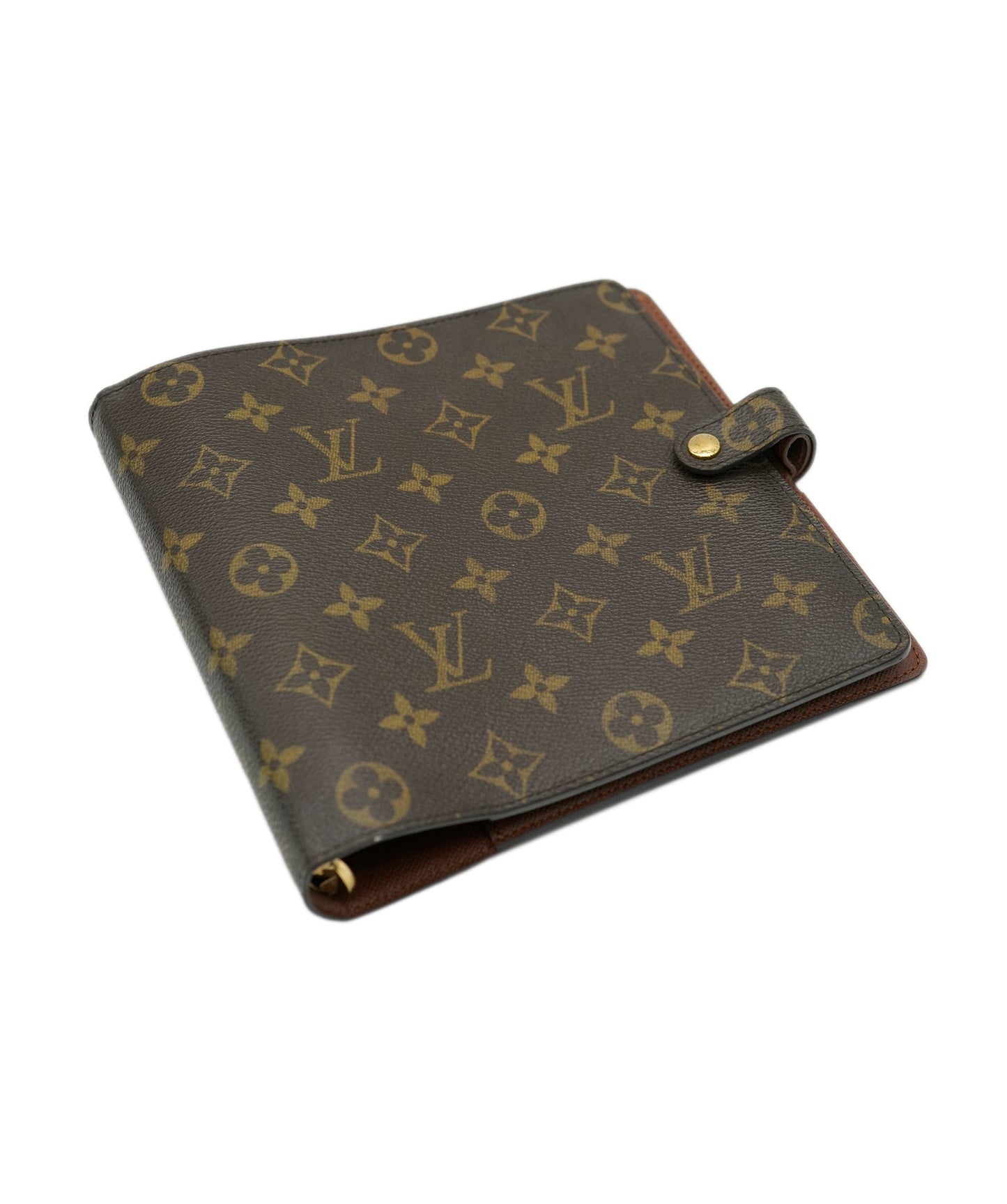 LOUIS VUITTON Monogram Agenda scrapbook Day Planner Cover R20955 LV Auth yk4249 DXBV0102