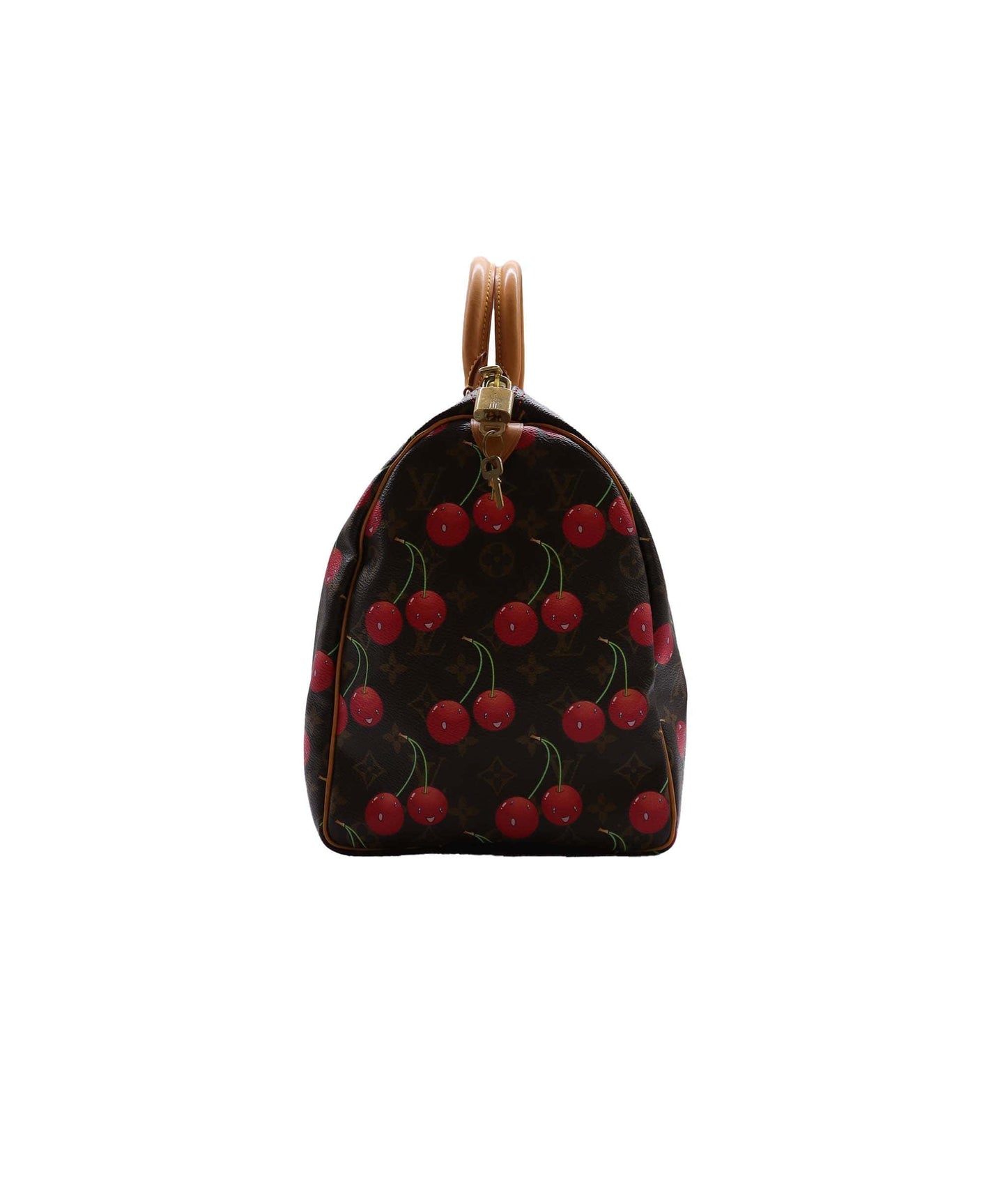 LOUIS VUITTON Monogram Cherry Keepall 45 Boston Bag M95011 LV Auth 101674S DXBS3146