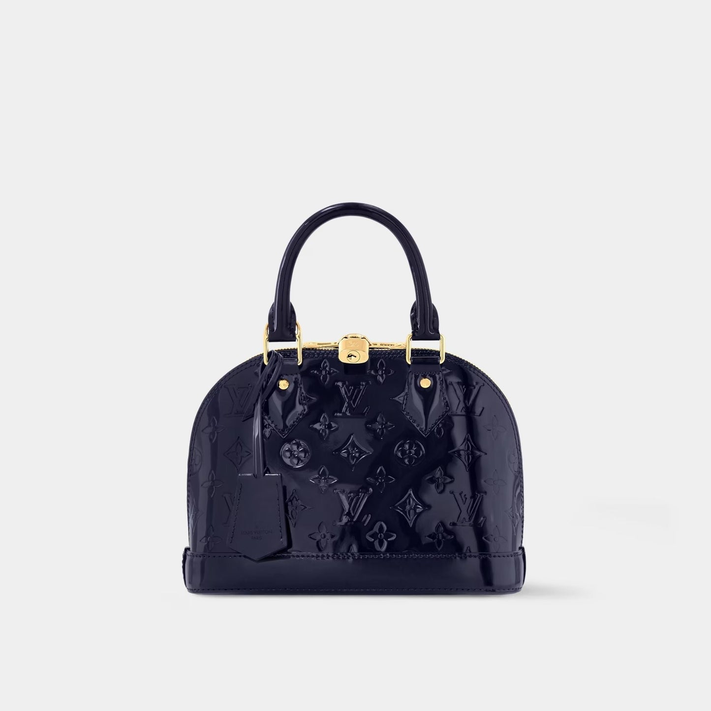 Alma BB Handbag Varnished Epi Cowhide Leather