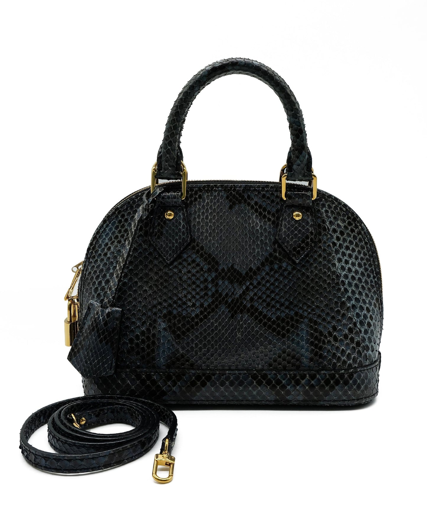 Louis Vuitton Alma Python Handbag RJC2080