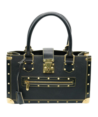 Louis Vuitton Black Leather Tote Bag  AGC3016