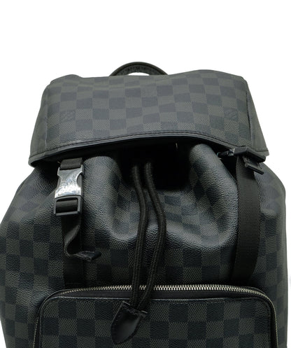 Louis Vuitton Damier Graphite black back pack RJC3159