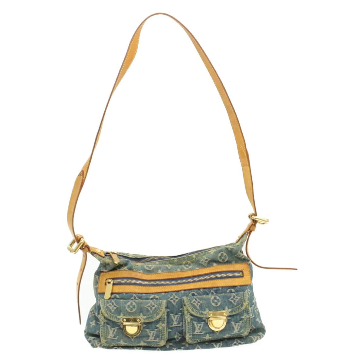 Louis Vuitton Monogram Denim Buggy Pm Shoulder Bag