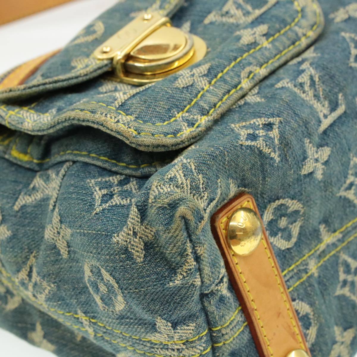 Louis Vuitton Monogram Denim Buggy Pm Shoulder Bag