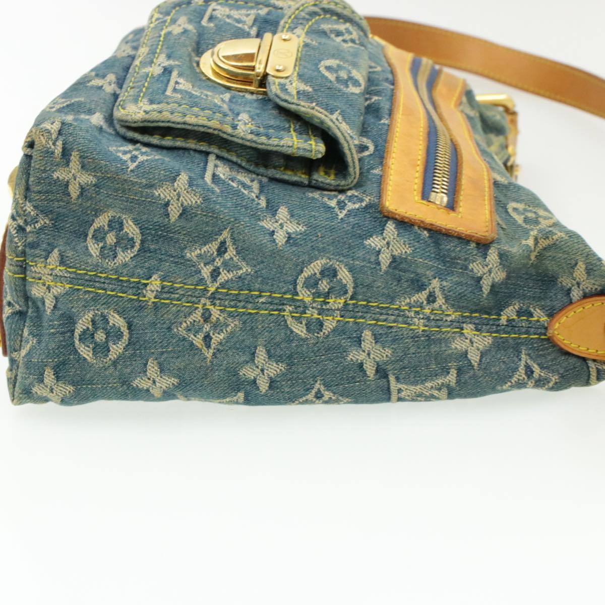 Louis Vuitton Monogram Denim Buggy Pm Shoulder Bag