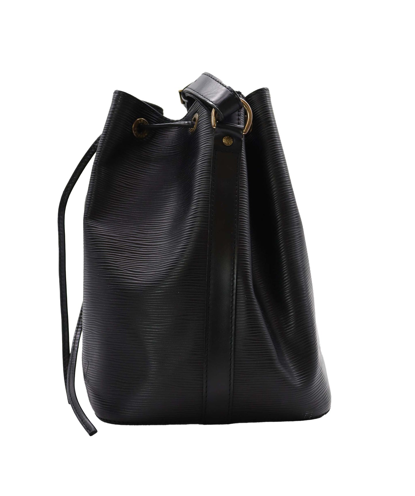 Louis Vuitton Vintage Petite Noe Black Epi GHW SKC1987