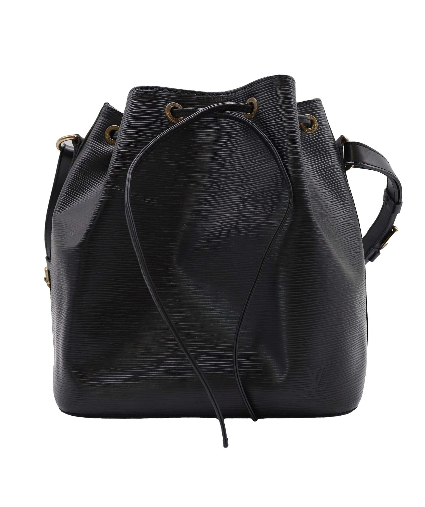 Louis Vuitton Vintage Petite Noe Black Epi GHW SKC1987