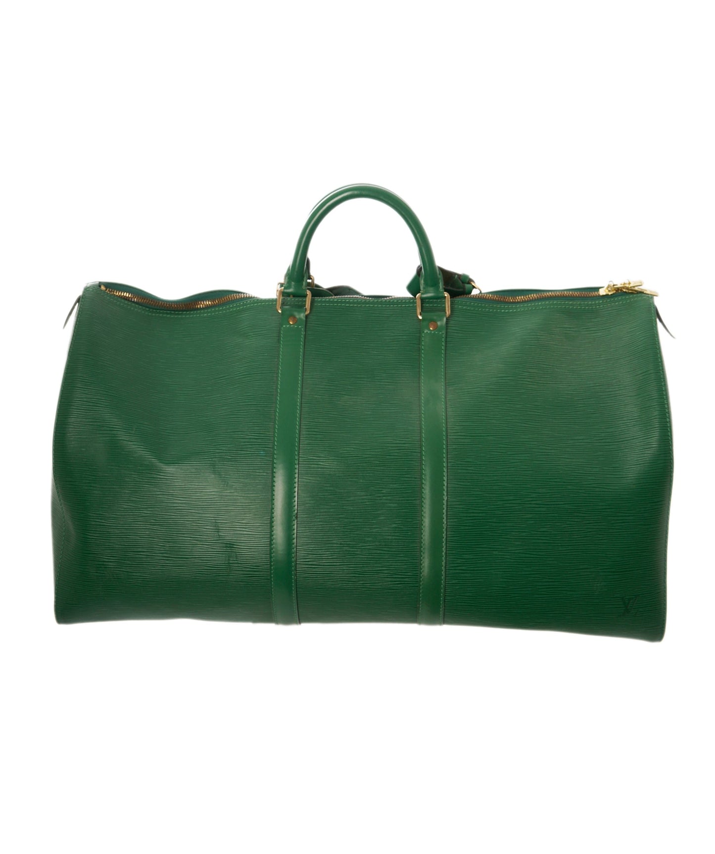 LV Green Epi Leather Keepal 55cm - APC0001