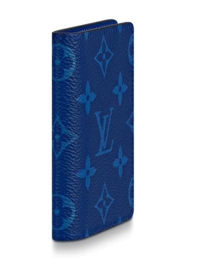 LV Pocket Organiser Taiga Monogram Cobalt