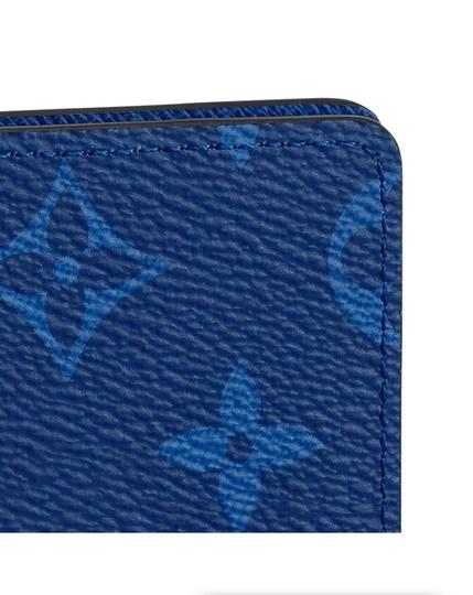LV Pocket Organiser Taiga Monogram Cobalt