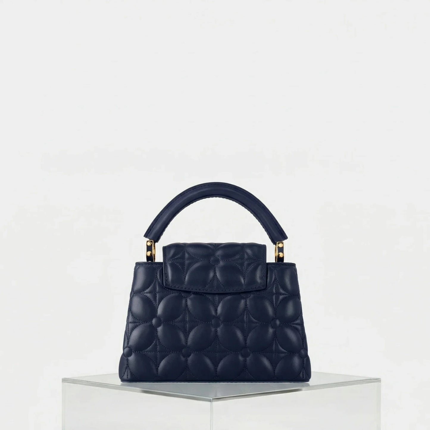 Capucines Mini Handbag Lamskin Leather