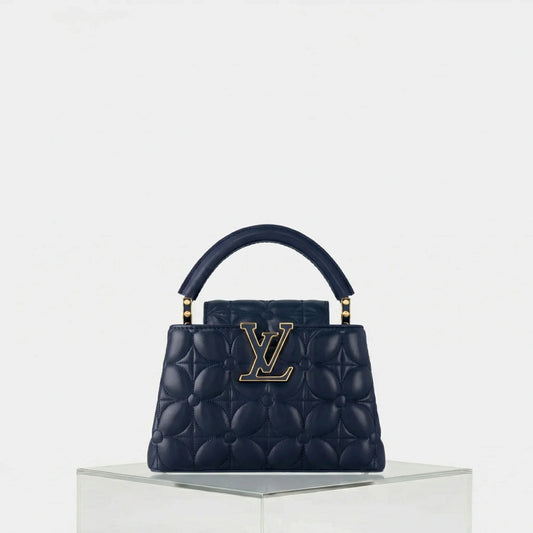 Capucines Mini Handbag Lamskin Leather
