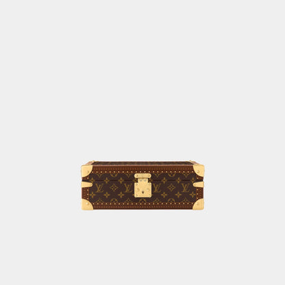 Louis Vuitton Coffret 8 Montres in Monogram Canvas, Rose Ballerine, Front