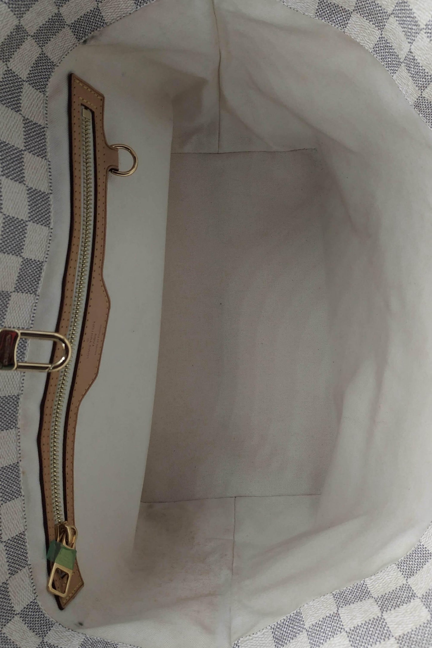 Damier Azur Articles De Voyage PM Tote White