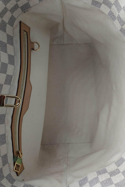Damier Azur Articles De Voyage PM Tote White