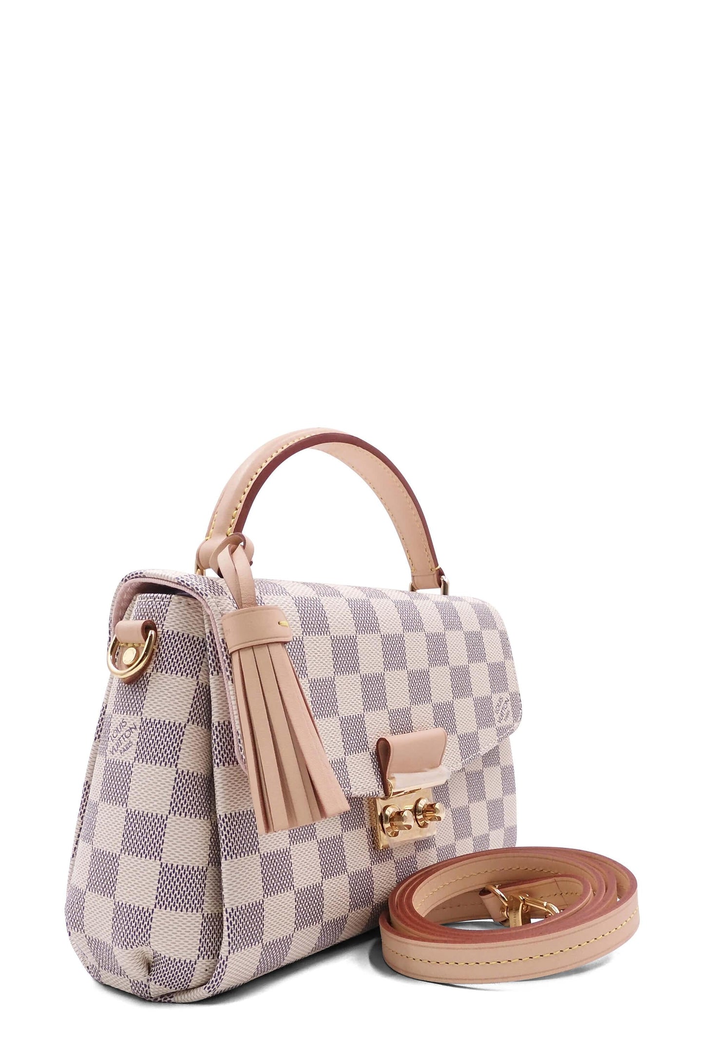Damier Azur Croisette White Grey