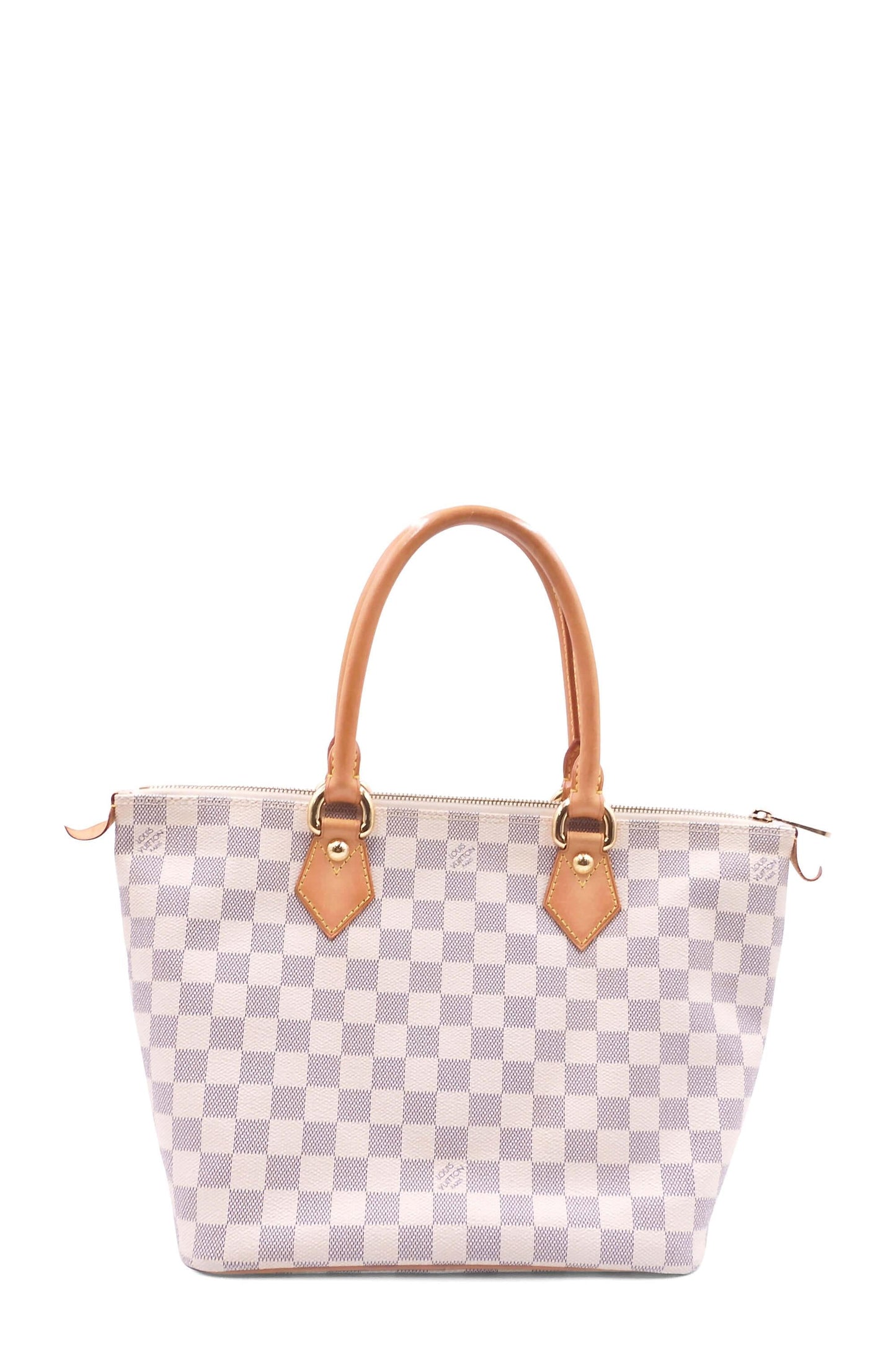 Damier Azur Saleya PM White Brown