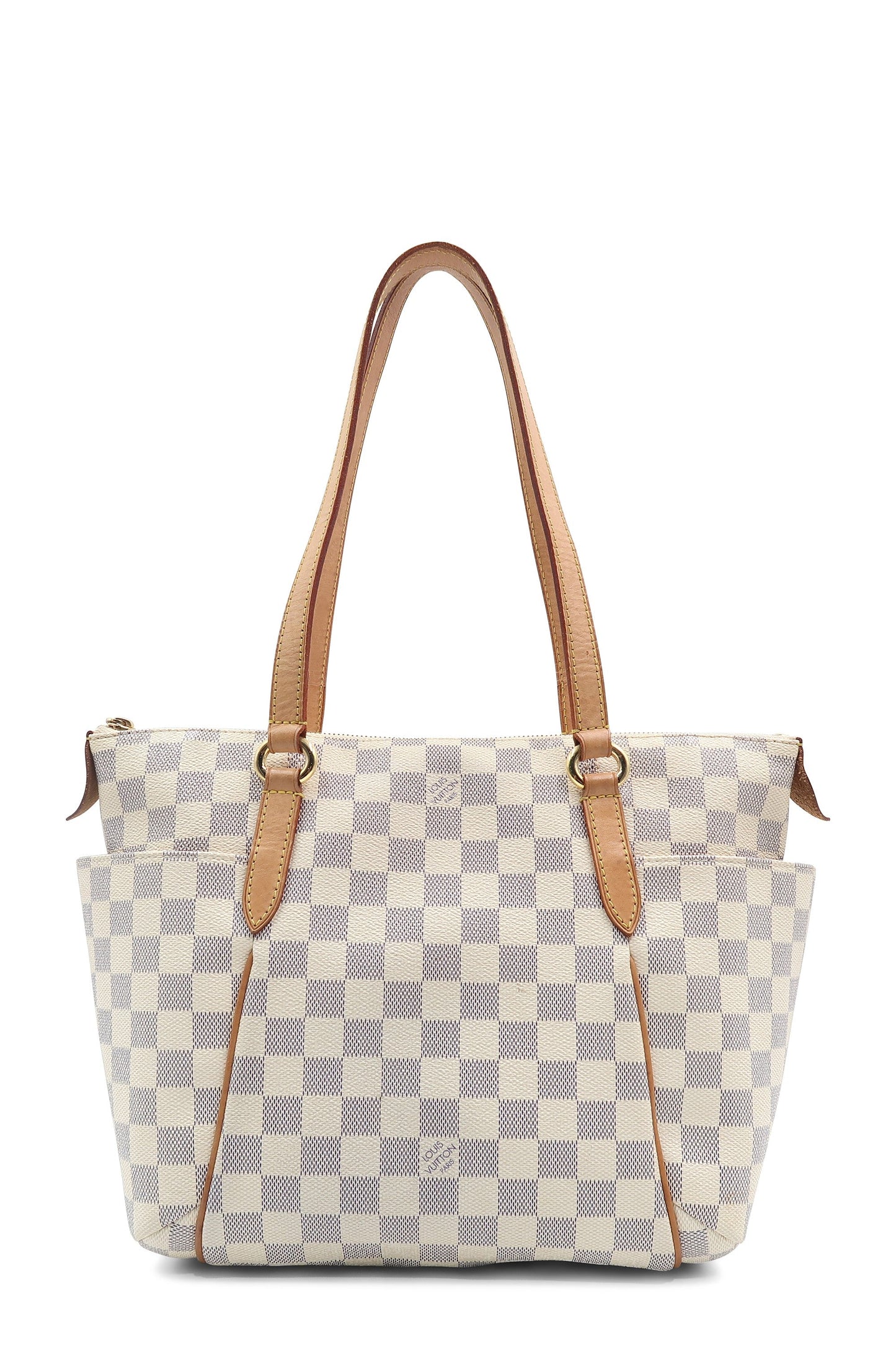 Damier Azur Totally PM White