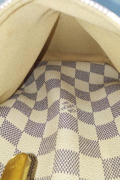 Damier Azur Totally PM White