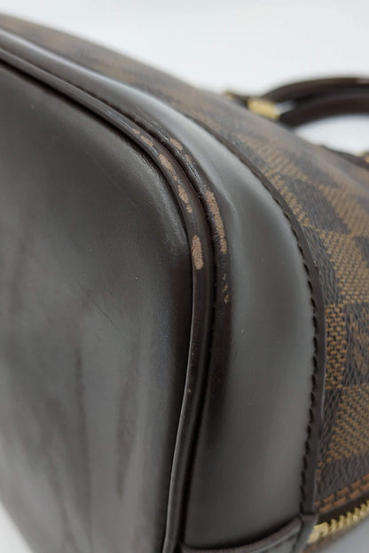 Damier Ebene Alma PM Brown