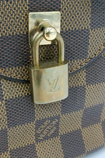 Damier Ebene Duomo Handle Bag