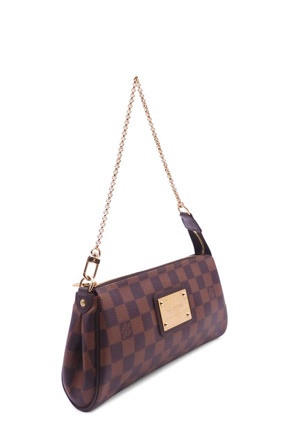 Damier Ebene Eva Pochette Brown