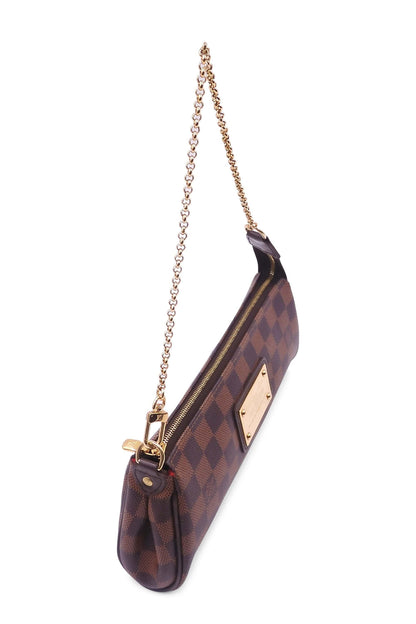 Damier Ebene Eva Pochette Brown