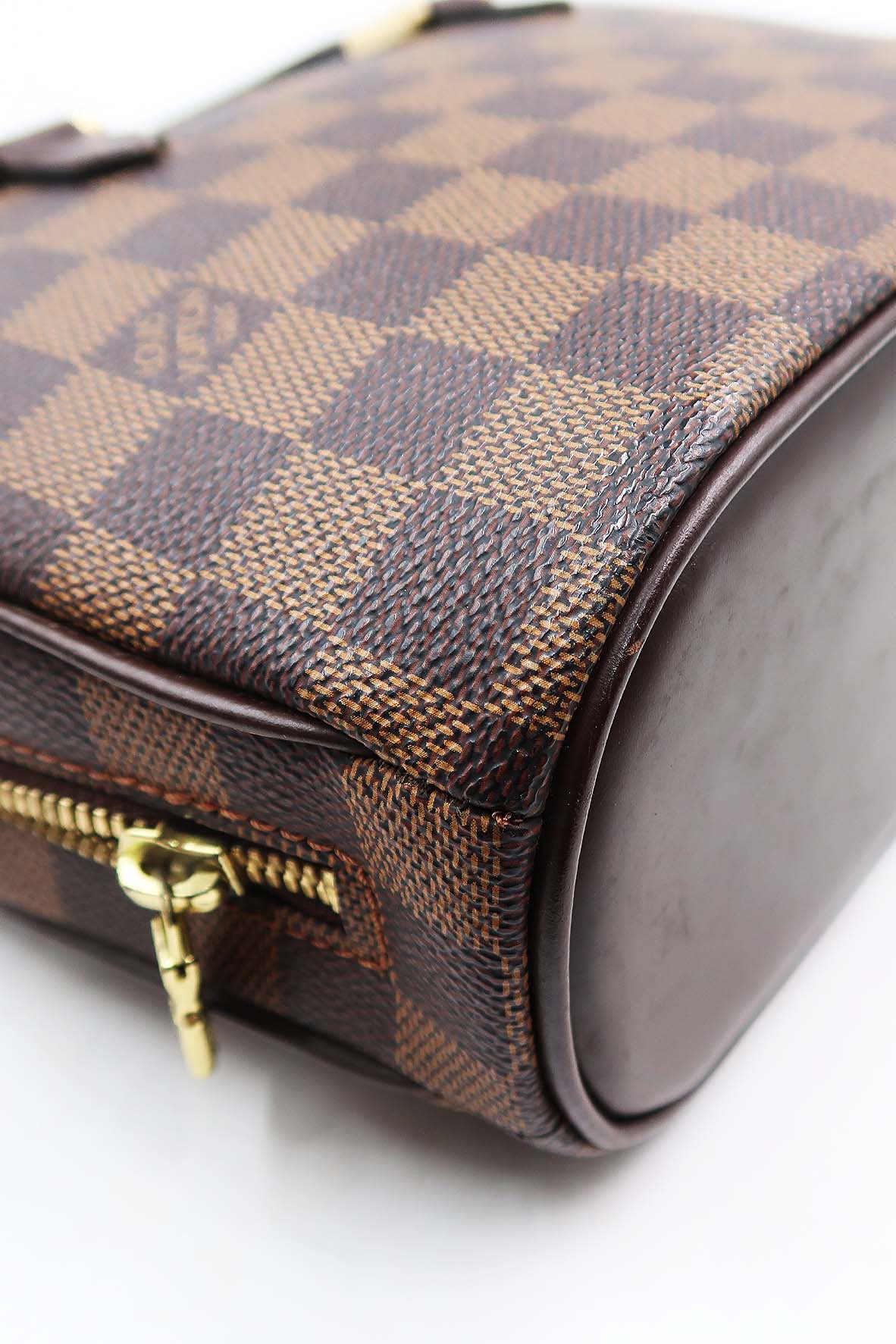 Damier Ebene Mini Sarria Bag Brown