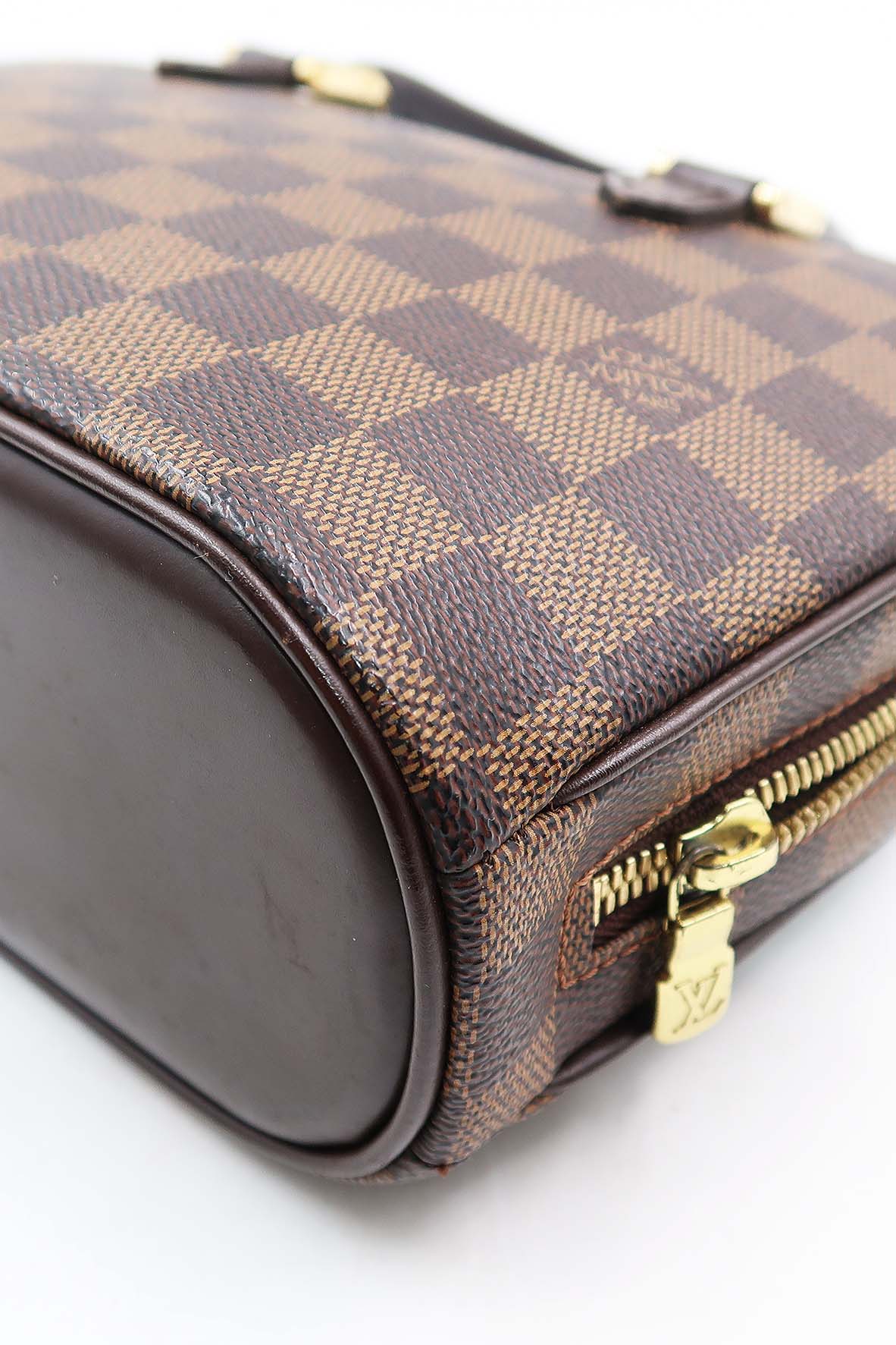 Damier Ebene Mini Sarria Bag Brown