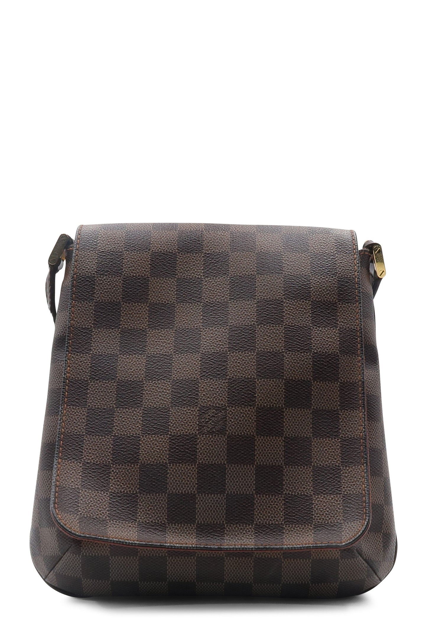 Damier Ebene Musette Salsa PM Brown