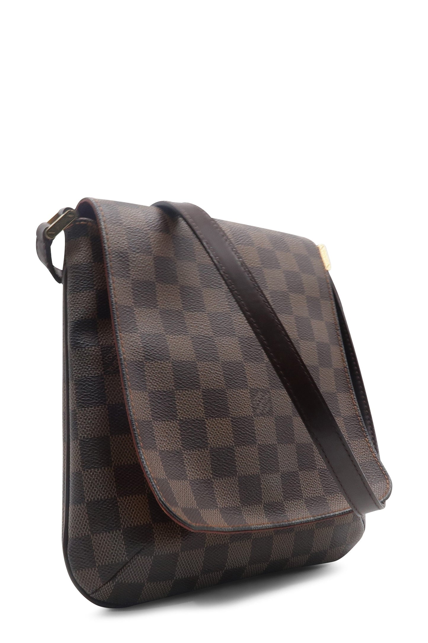 Damier Ebene Musette Salsa PM Brown