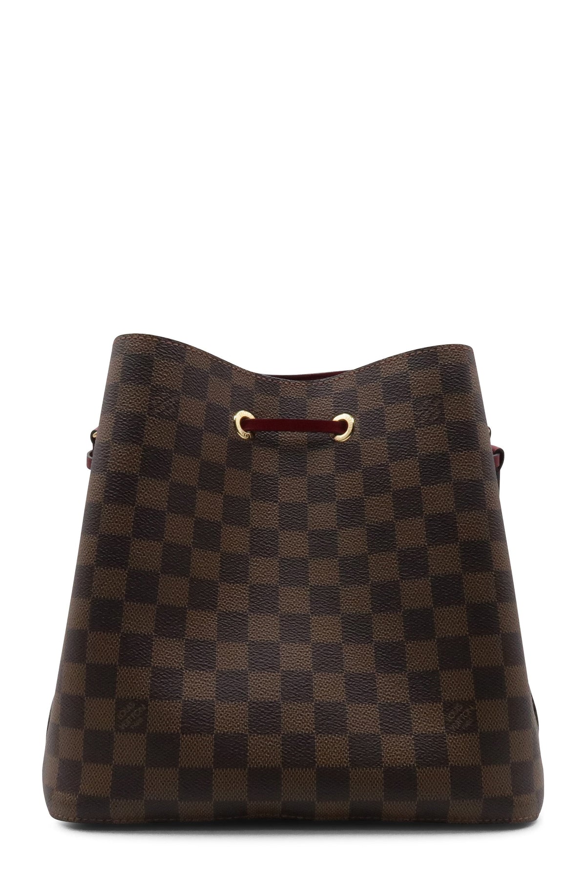 Damier Ebene NeoNoe MM Brown Red