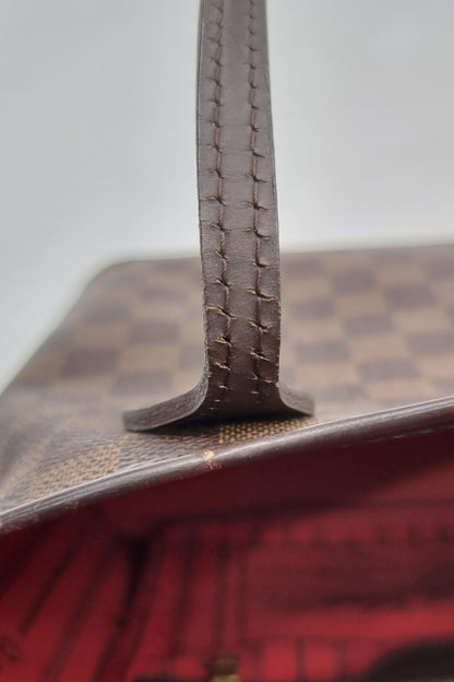 Damier Ebene Neverfull PM Brown