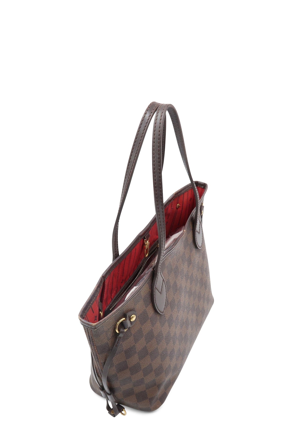 Damier Ebene Neverfull PM Brown
