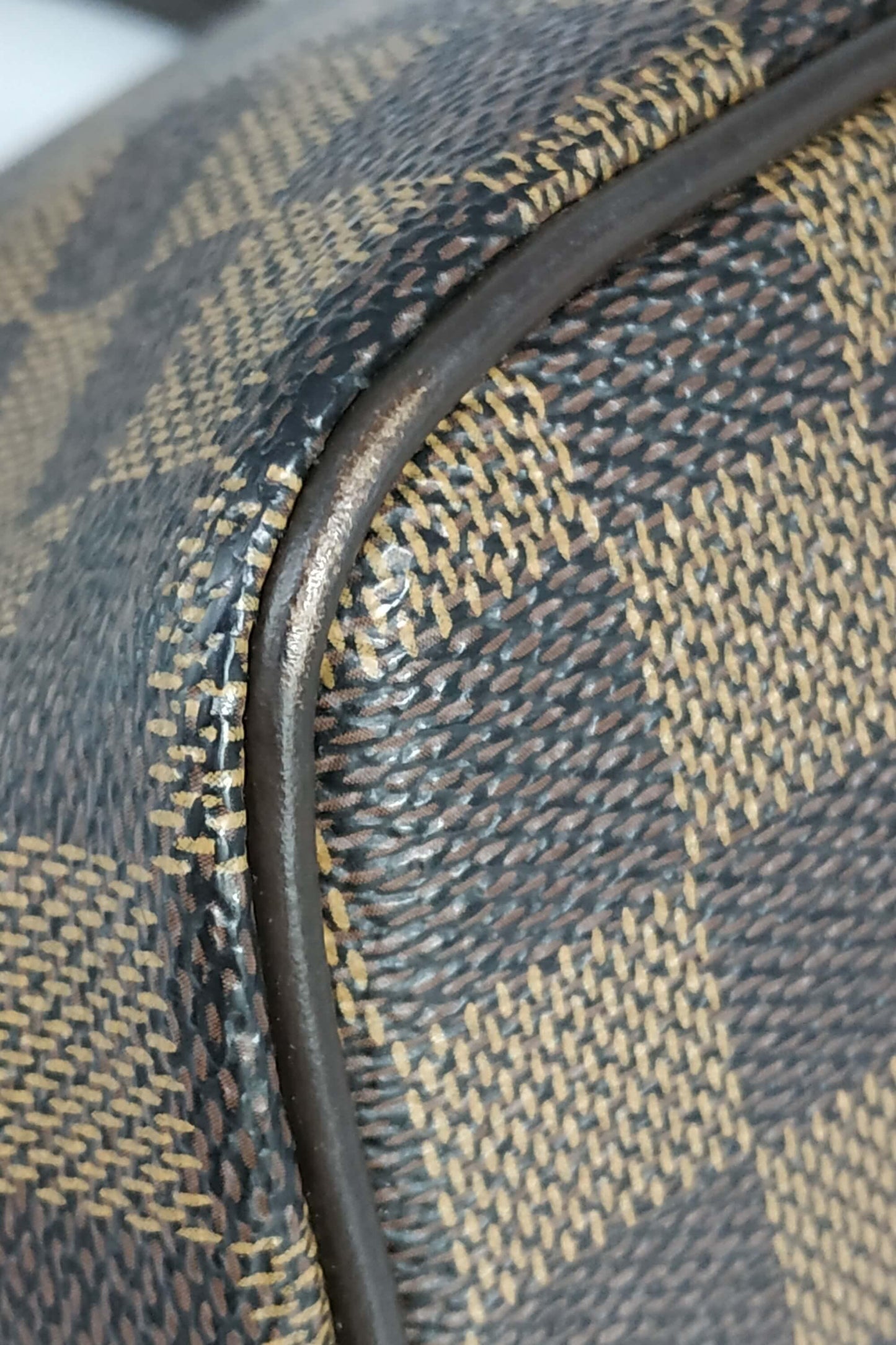 Damier Ebene Saleya PM Brown