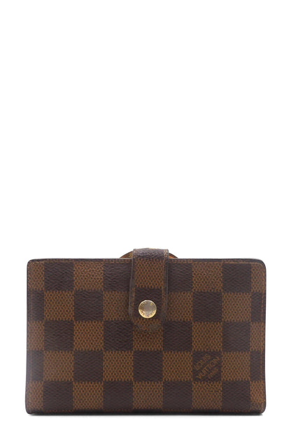 Damier Ebene Viennois Wallet Brown