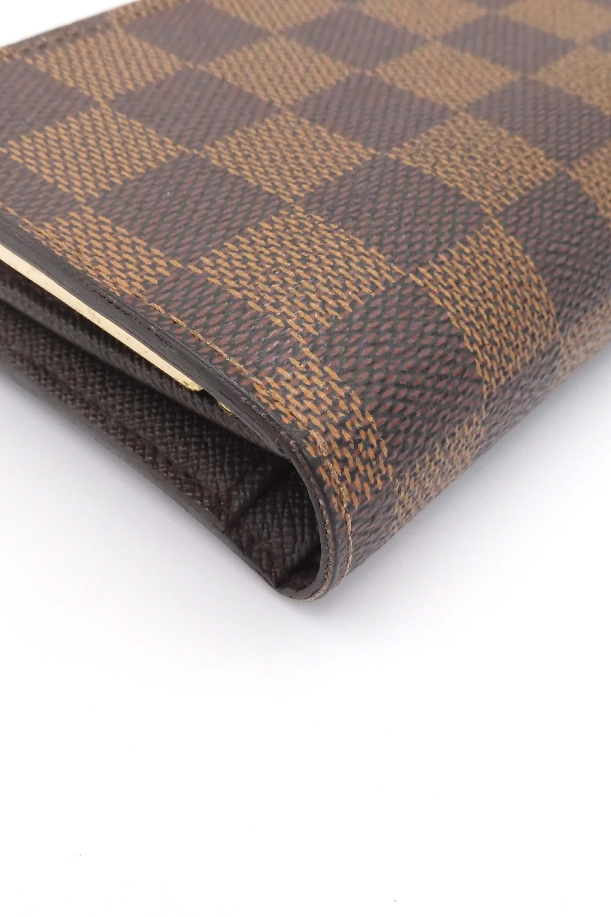 Damier Ebene Viennois Wallet Brown