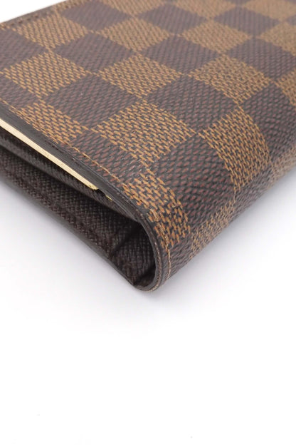 Damier Ebene Viennois Wallet Brown