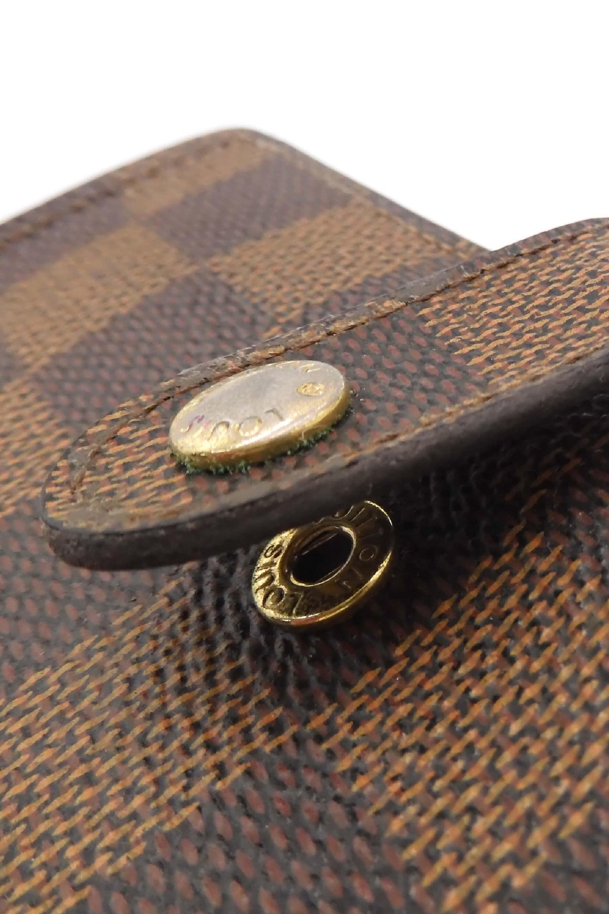 Damier Ebene Viennois Wallet Brown